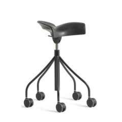 Binaria Black Stool by Otto Canalda & Jordi Badia