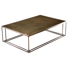 Tavolino Binate - Piccolo - Tutto in ottone patinato - Made in Britain