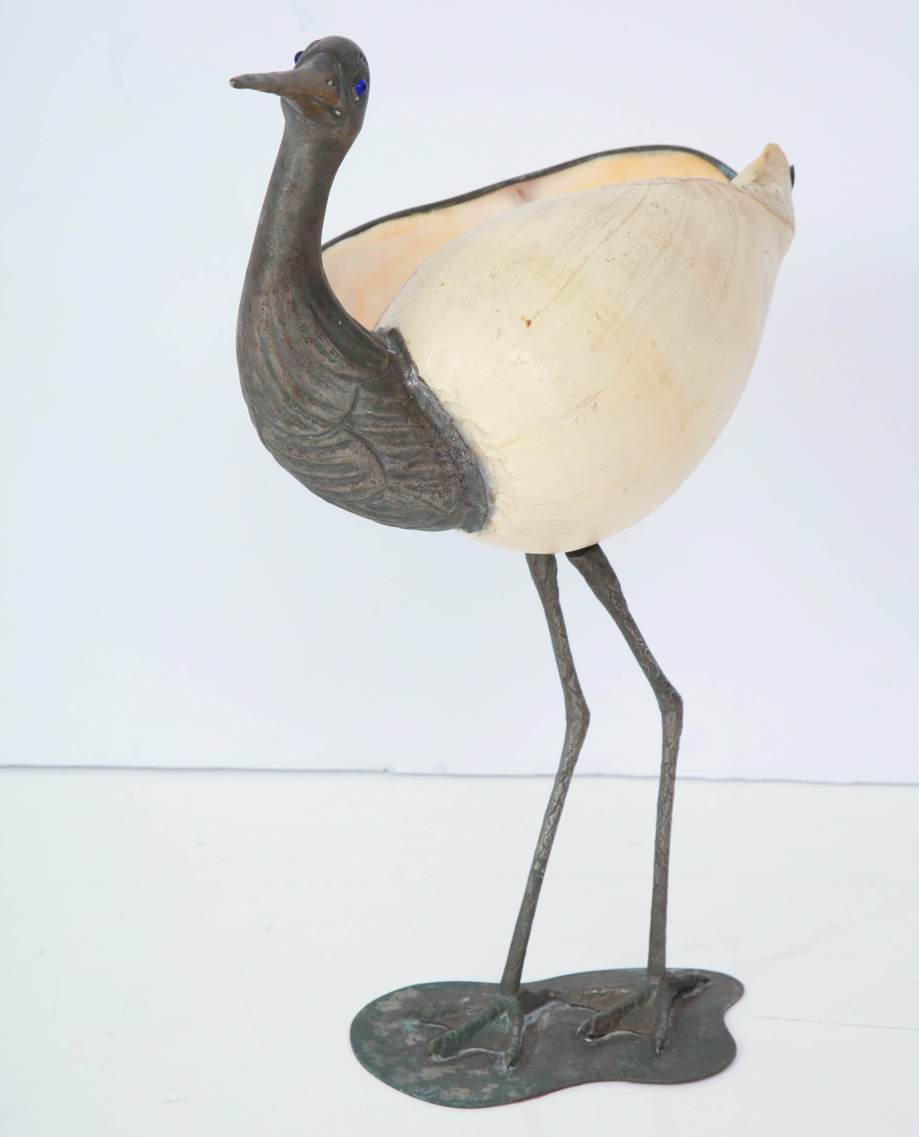 Binazzi Seashell Bird For Sale 3