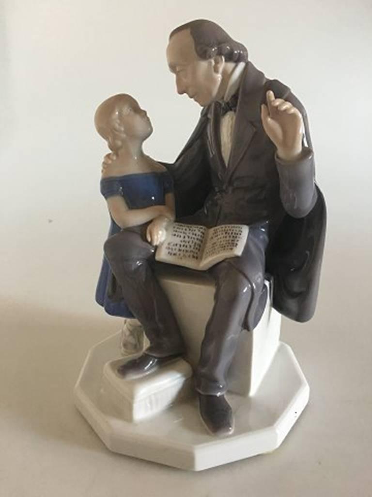 Bing & Grondahl figurine by H.C. Andersen #2037. Measures: 23 cm and is in good condition. Designed by Henning Seidelin.