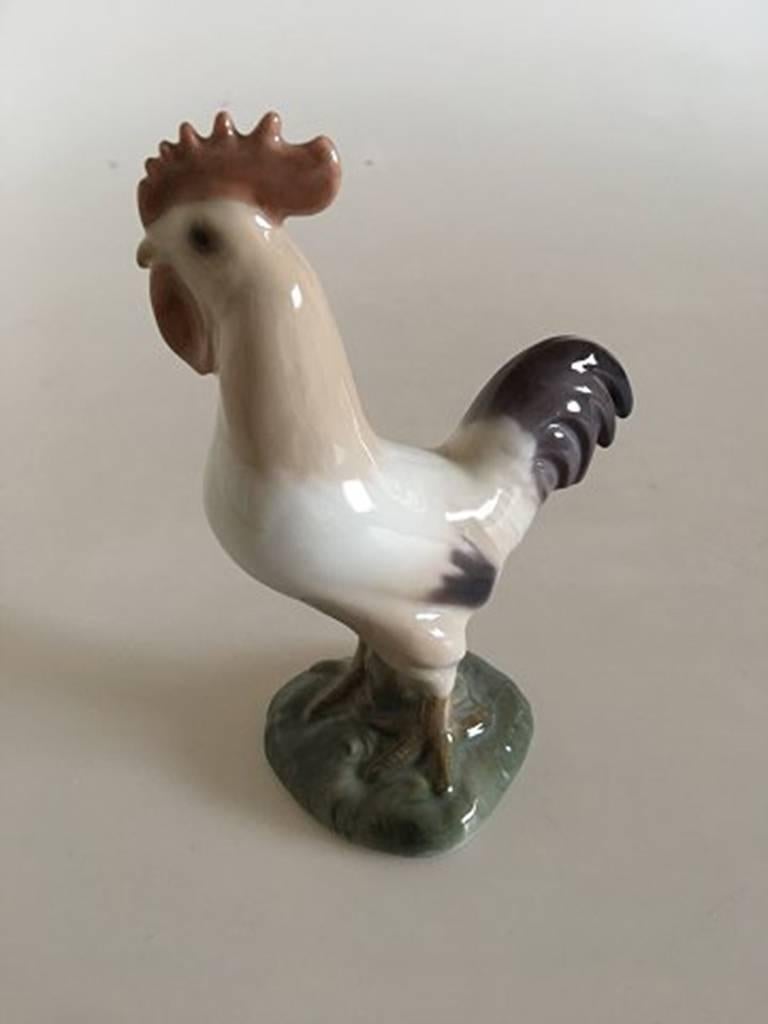Bing & Grondahl figurine cock #2192. Measures 12cm and is in good condition.