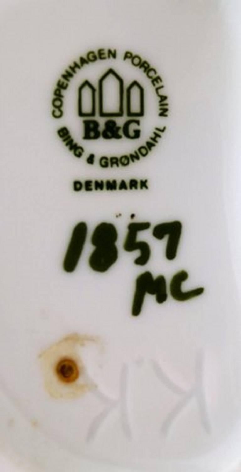 Danish Bing and Grondahl/ B&G, Knud Kyhn, Polar Bear in Porcelain, No. 1857