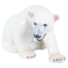 Bing & Grøndahl (B&G) The Polar Bear with number 1857