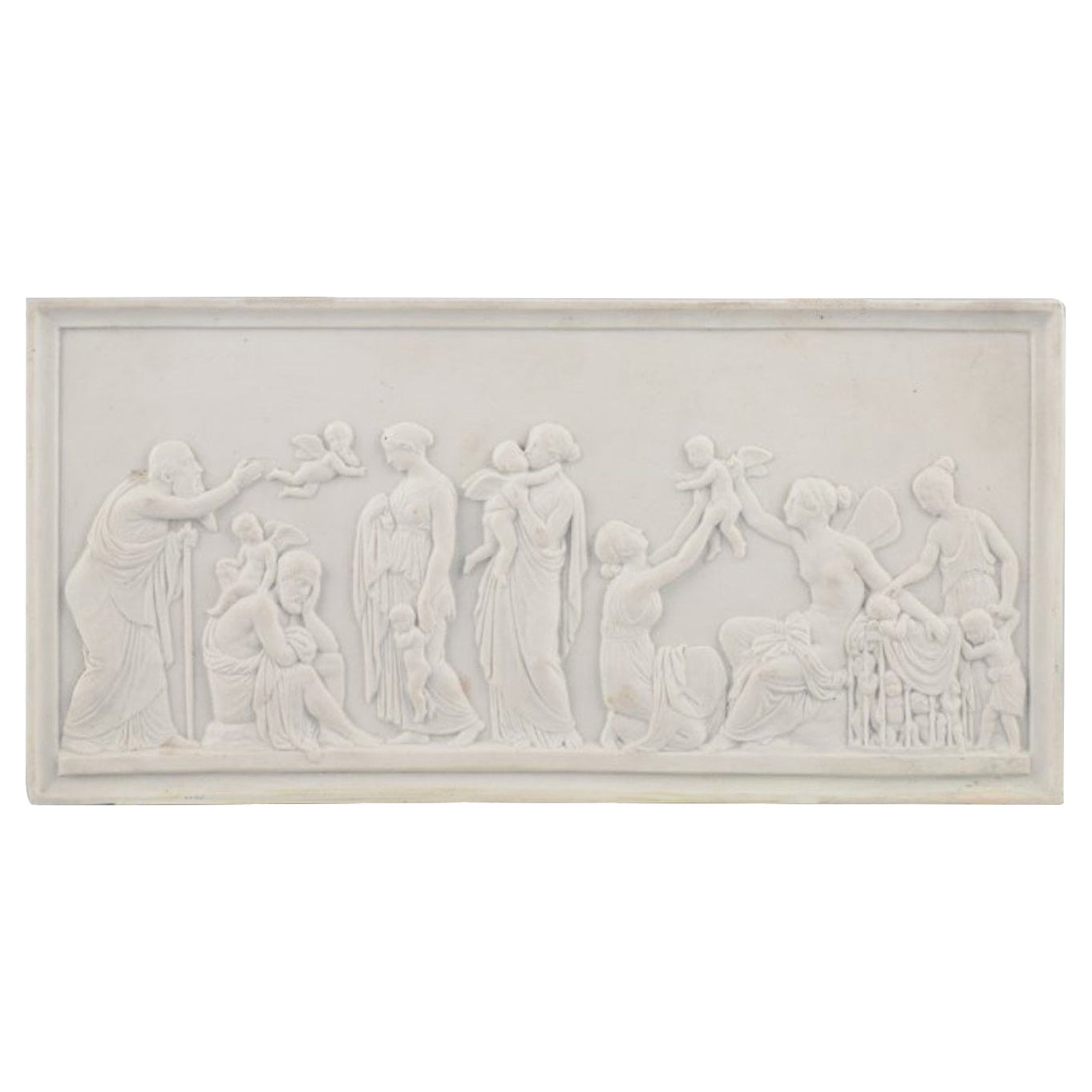 Bing & Grøndahl, Keksrelief nach Thorvaldsen. Ca. 1870er Jahre.