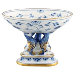 Bing 
Grøndahl Butterfly compote in hand-painted porcelain.