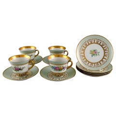Bing & Grøndahl Coffee Service for Four People, 1960s