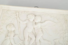 Bing & Grøndahl, Denmark. Biscuit wall relief after B. Thorvaldsen, 1870s.