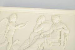 Bing & Grøndahl, Denmark. Biscuit wall relief after B. Thorvaldsen, 1870s.