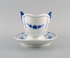 Bing & Grøndahl Empire Sauce Bowl in Hand-Painted Porcelain