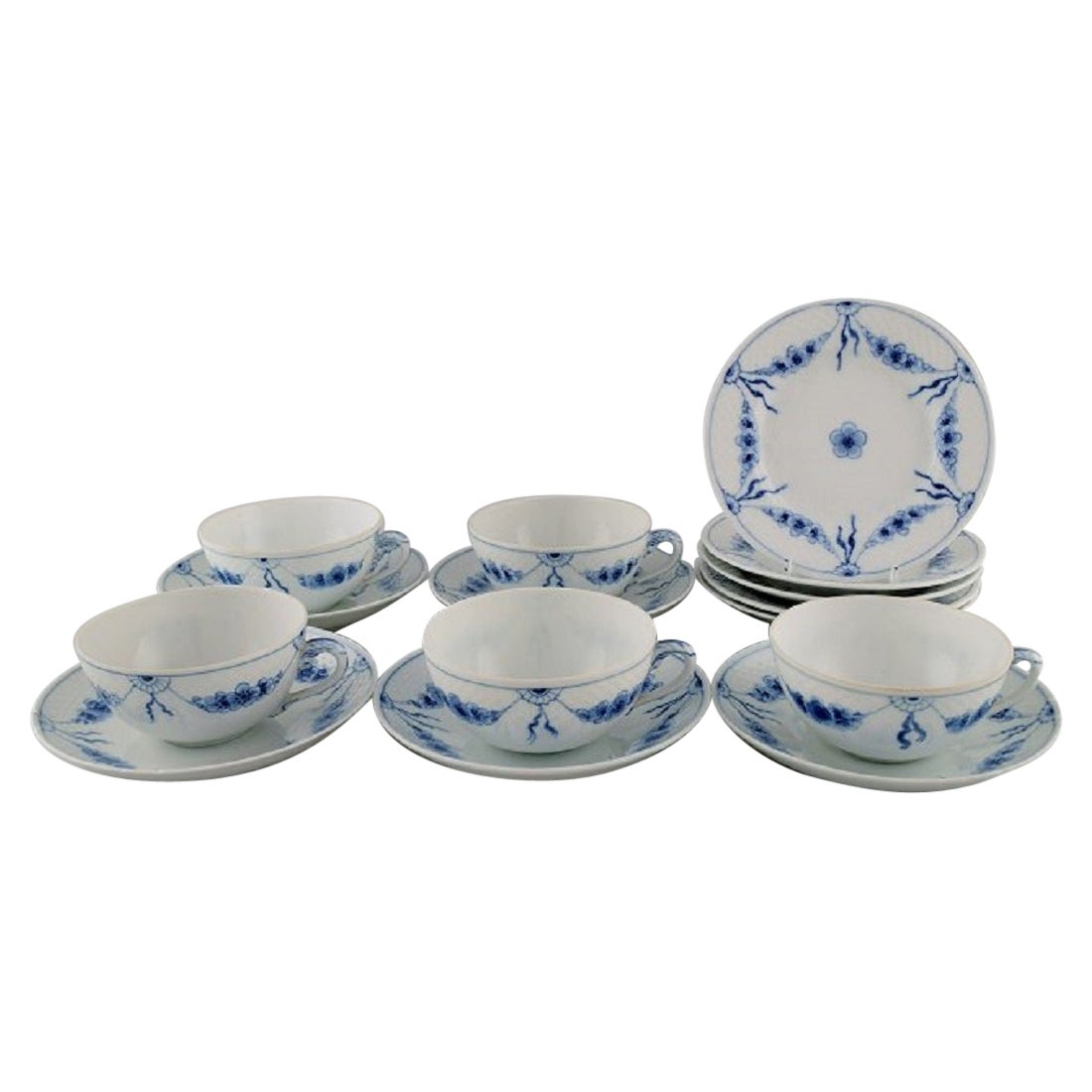 Bing & Grøndahl Empire Tea Service for Five People