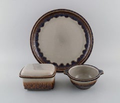 Bing & Grøndahl Mexico Dinner Service, Butter Container, Bowl and Large Dish