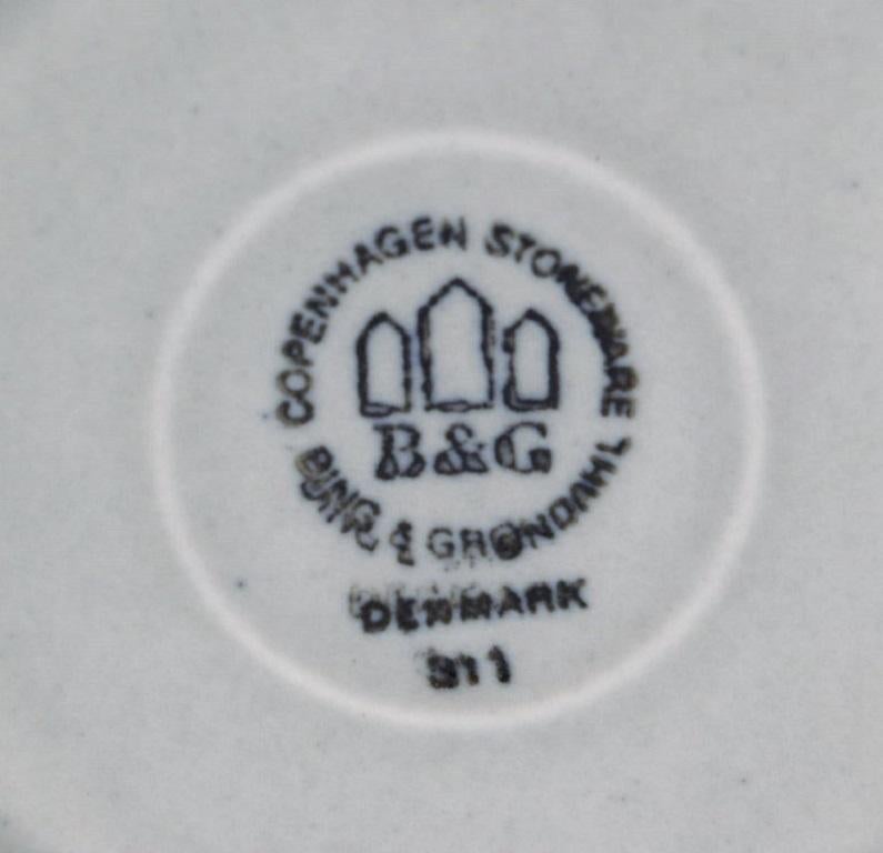 Bing & Grøndahl Mexiko Tafelservice. Kochtopf und zwei Schüsseln aus Steinzeug im Zustand „Hervorragend“ im Angebot in Copenhagen, DK