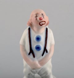 Bing & Grøndahl Porcelain Figure, Clown, Model Number 2508