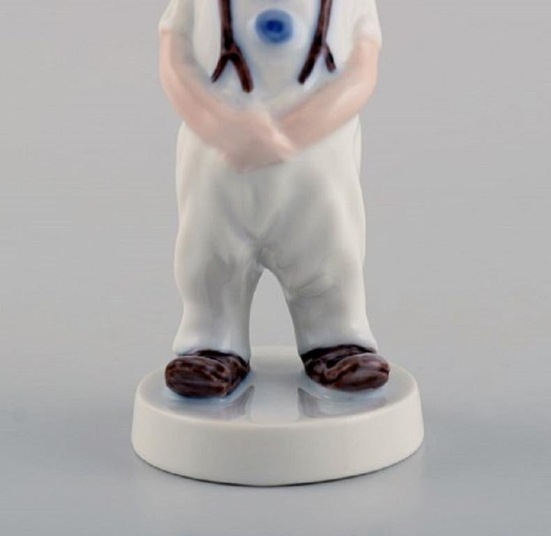 Scandinavian Modern Bing & Grøndahl Porcelain Figure, Clown, Model Number 2508 For Sale
