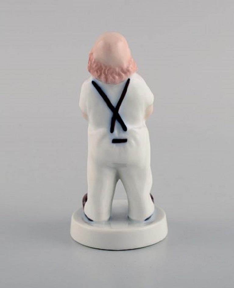 Danish Bing & Grøndahl Porcelain Figure, Clown, Model Number 2508 For Sale