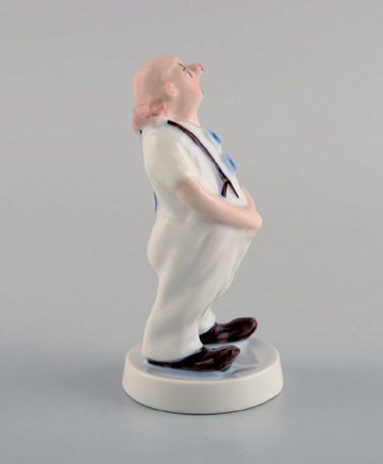Bing & Grøndahl Porcelain Figure, Clown, Model Number 2508 In Excellent Condition For Sale In Copenhagen, DK