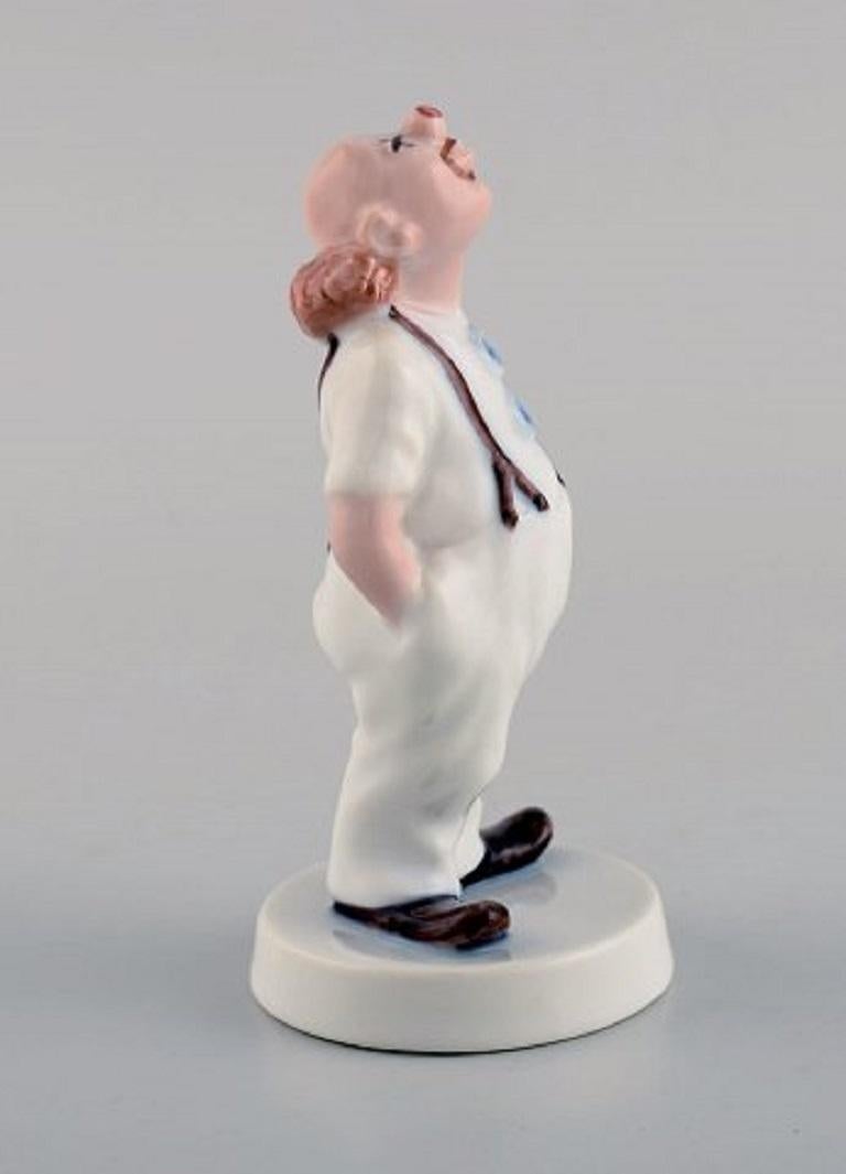 20th Century Bing & Grøndahl Porcelain Figure, Clown, Model Number 2510 For Sale