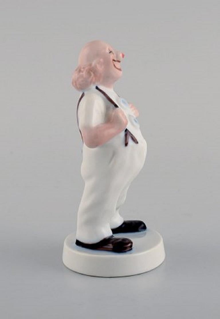 Danish Bing & Grøndahl Porcelain Figure, Clown, Model Number 2511.  For Sale