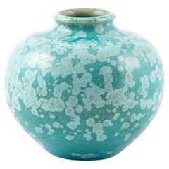 Bing & Grøndahl Small Vase with Turquoise Glaze