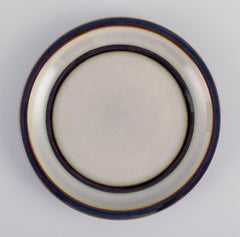 Bing & Grøndahl, "Tema", set of ten plates in stoneware.