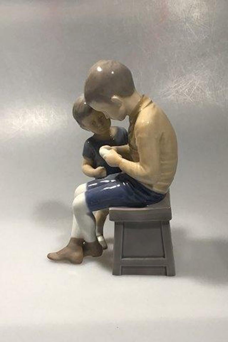 father and son figurine