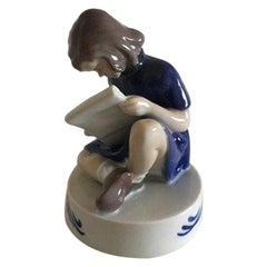Bing & Grondahl Annual Figurine of a Young Artist from 1983
