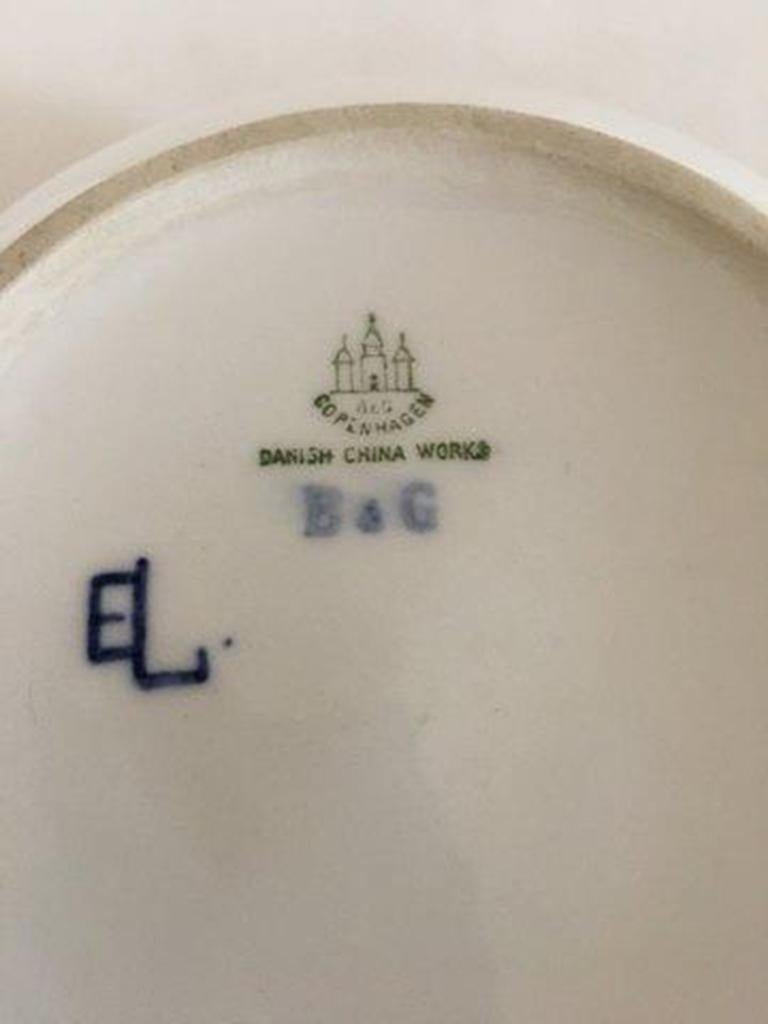 XX secolo Bing & Grondahl Vaso unico in stile Art Nouveau traforato di prima del 1900 in vendita