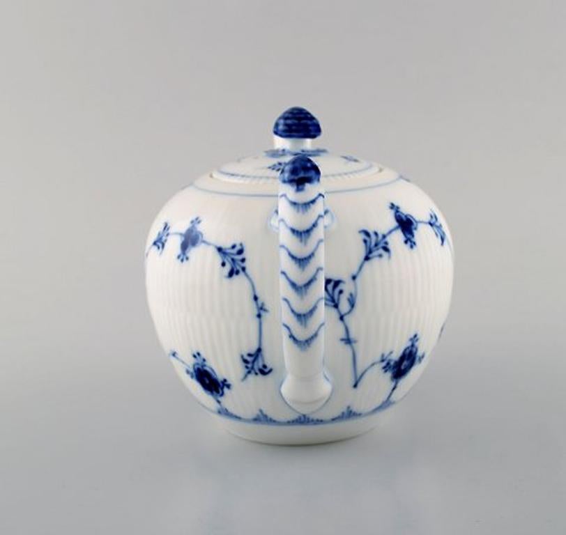 Victorian Bing & Grondahl/B&G, Blue Fluted, Teapot