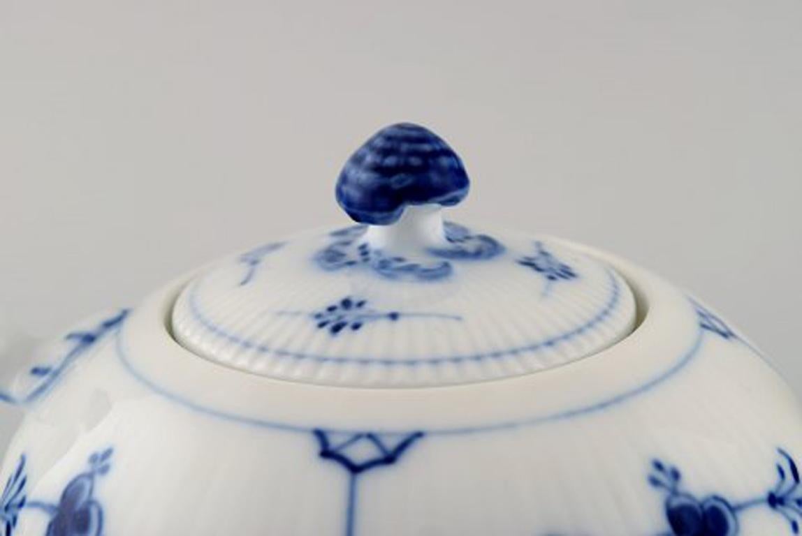 Danish Bing & Grondahl/B&G, Blue Fluted, Teapot