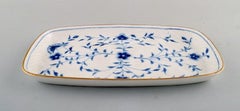 Bing & Grondahl / B&G, "Butterfly", Dish with Golden Border in Porcelain