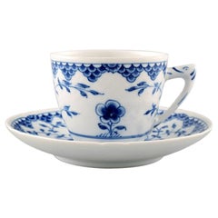 Bing & Grondahl/B&G, Butterfly. Set of 10 Coffee Cups with Saucers