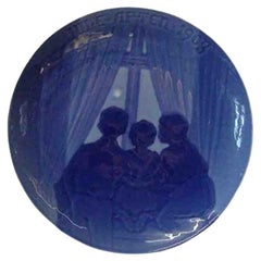 Bing & Grondahl 'Bg' Christmas Plate from 1903