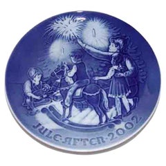 Bing & Grondahl 'BG' Christmas Plate from 2002