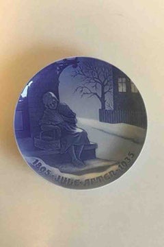 Bing & Grondahl Christmas Jubilee Plate from 1935 with 1907 Motif