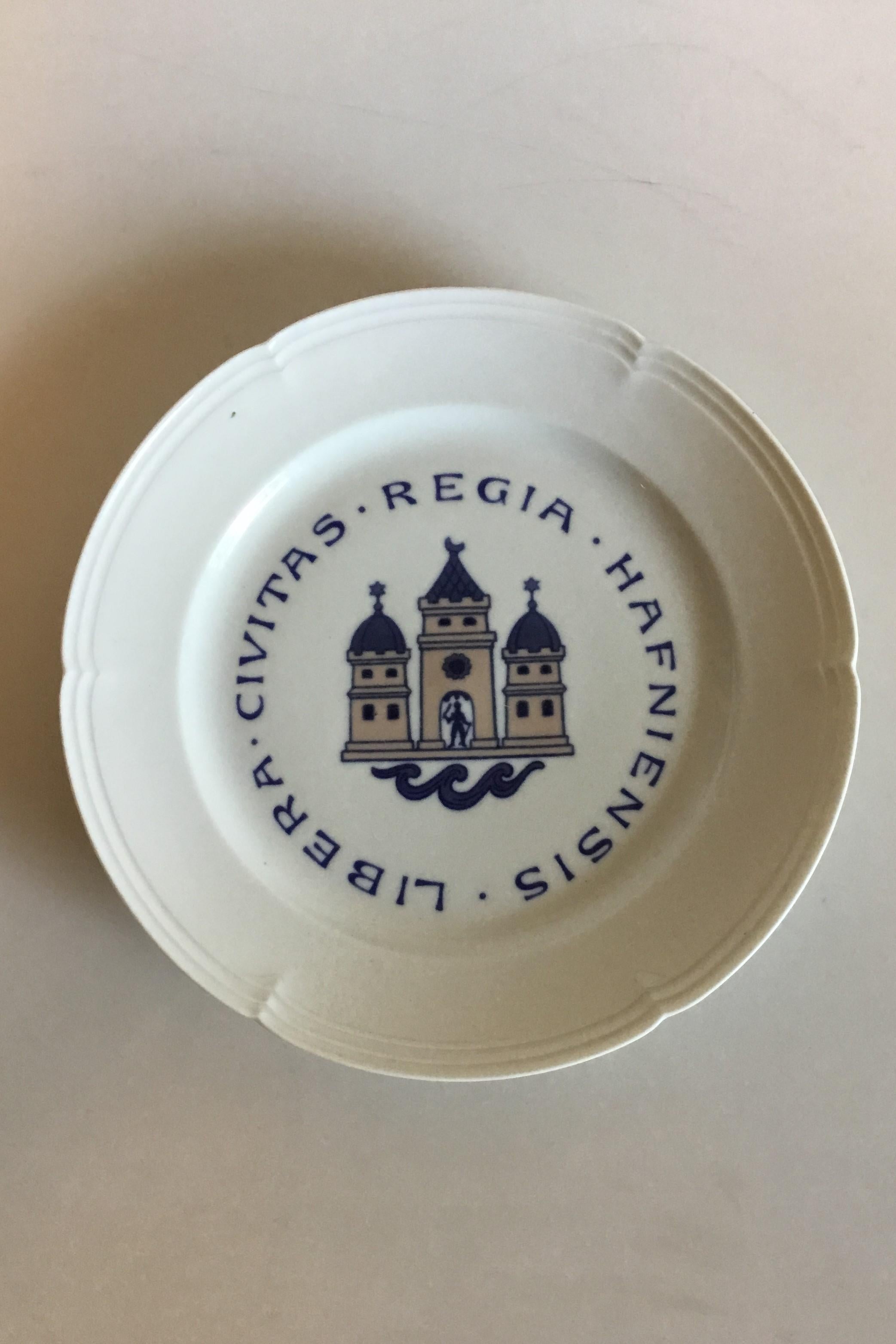Art nouveau Assiette commémorative unique Bing & Grondahl de 1902 à 1914 Copenhague en vente