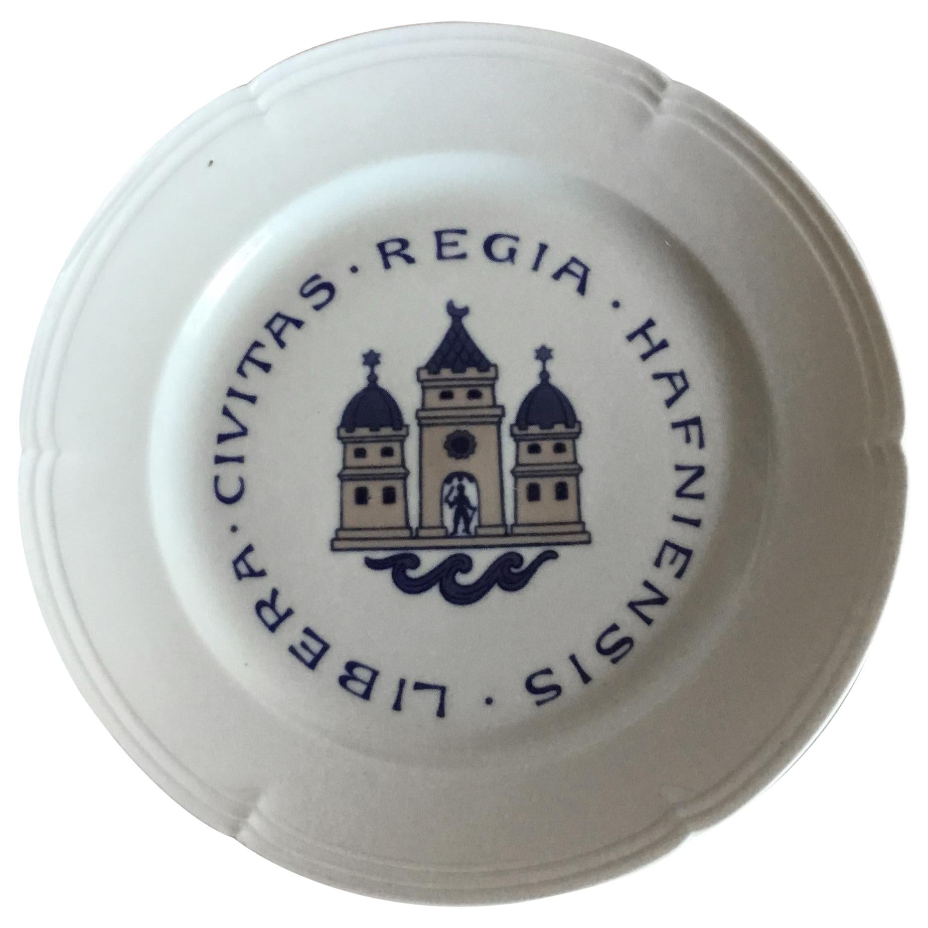 Assiette commémorative unique Bing & Grondahl de 1902 à 1914 Copenhague en vente