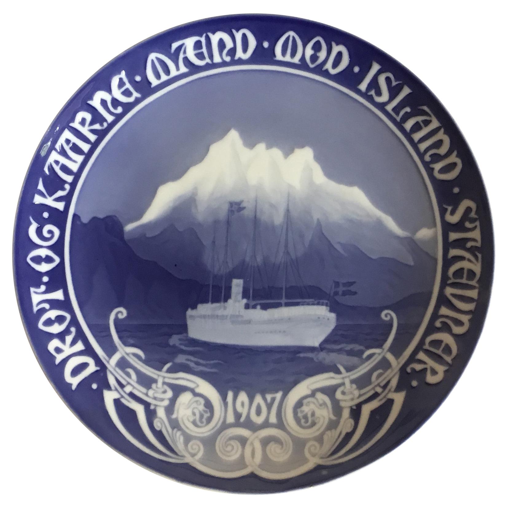 Bing & Grondahl Commemorative Plate from 1907 BG-CM24