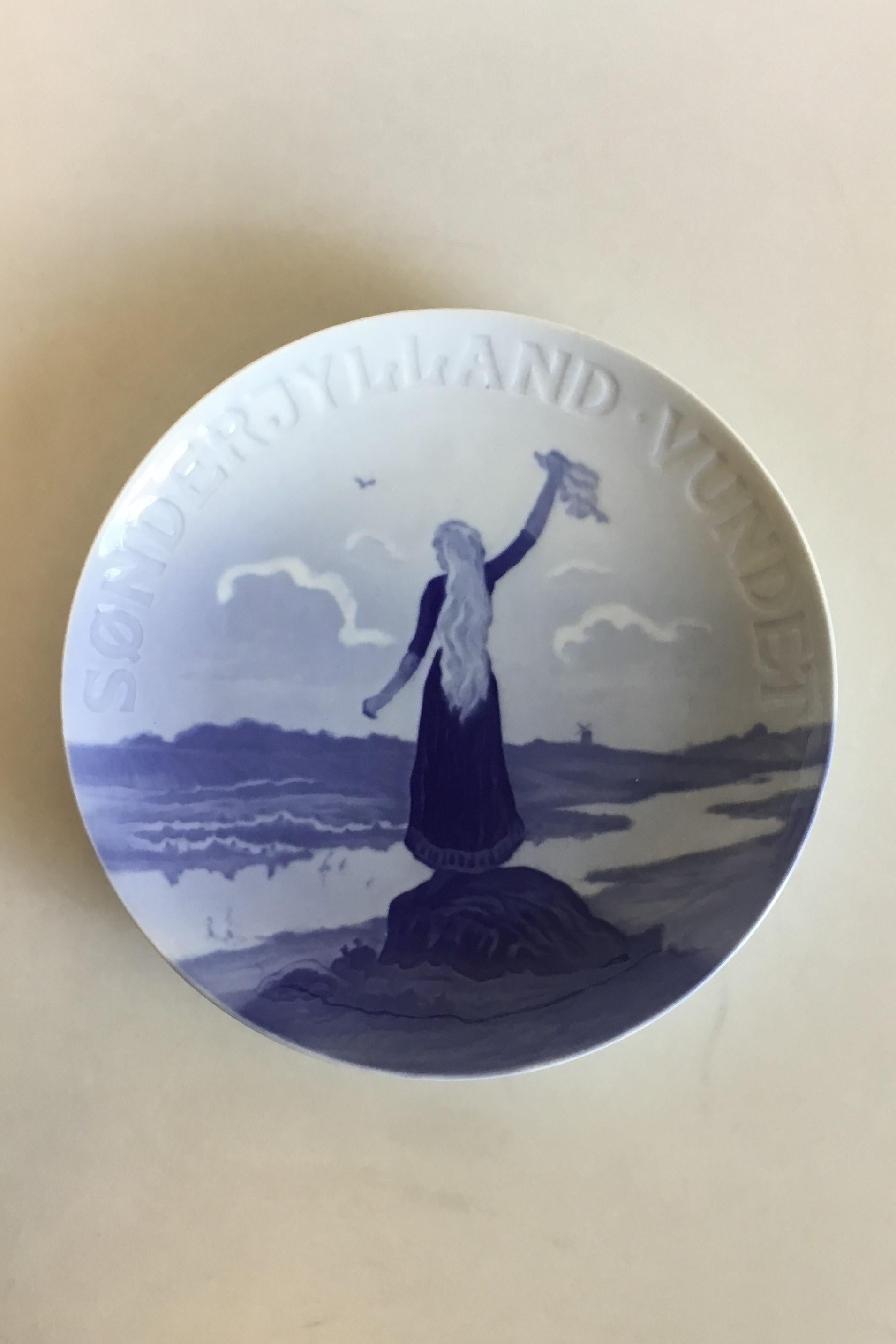 Art Nouveau Bing & Grondahl Commemorative Plate from 1919 BG-CM53 For Sale