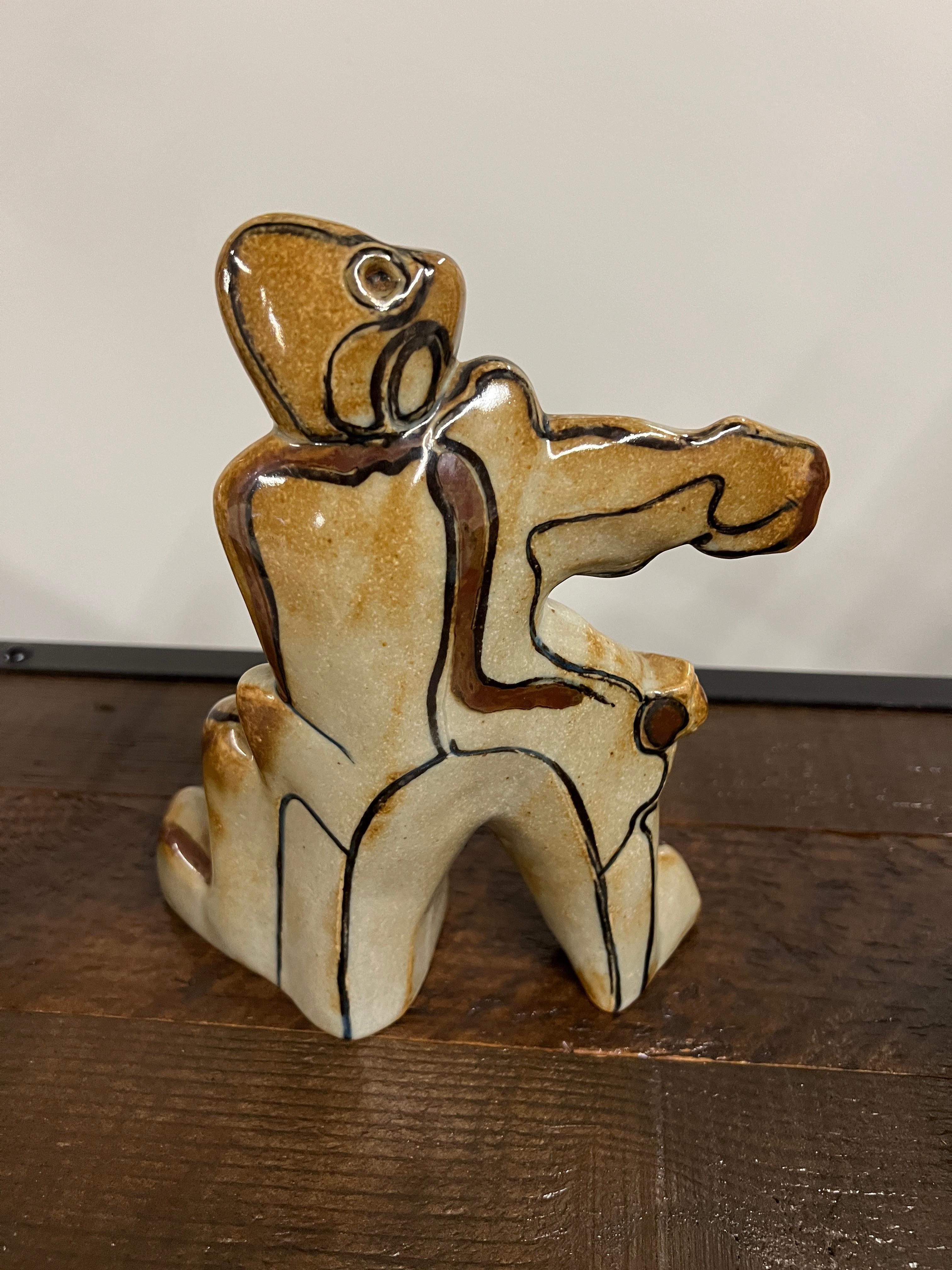 Danois Figure fantastique Bing & Grondahl n° 7051 de Sten Lykke Madsen en vente