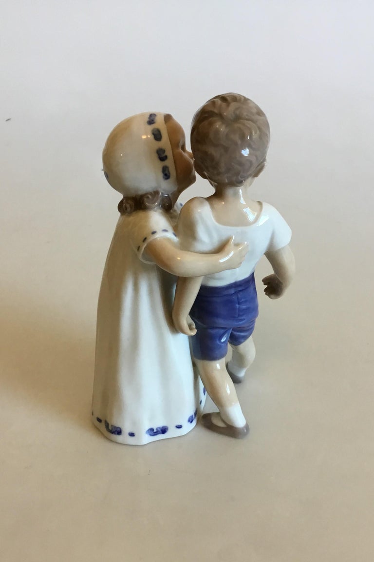 Danish Bing & Grondahl Figurine Love Refused No 1614 For Sale