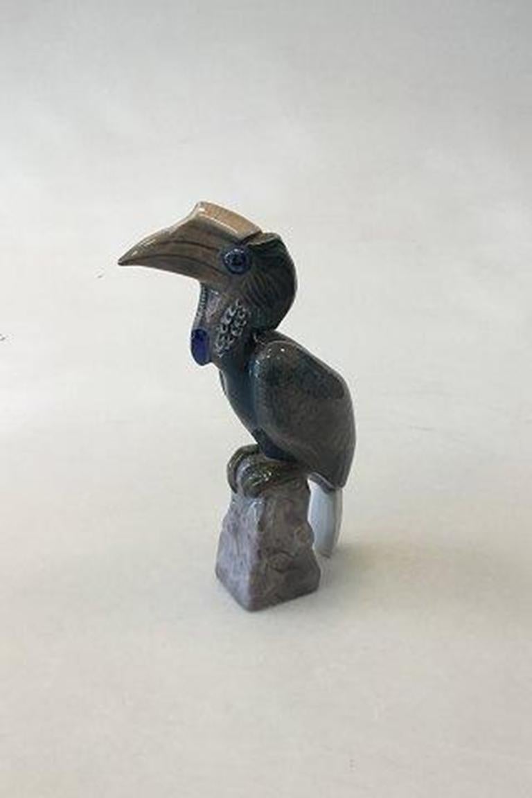 Bing & Grondahl figurine of hornbill no 2243. 

Measures 21 cm / 8 1/4 in. Rare.
 