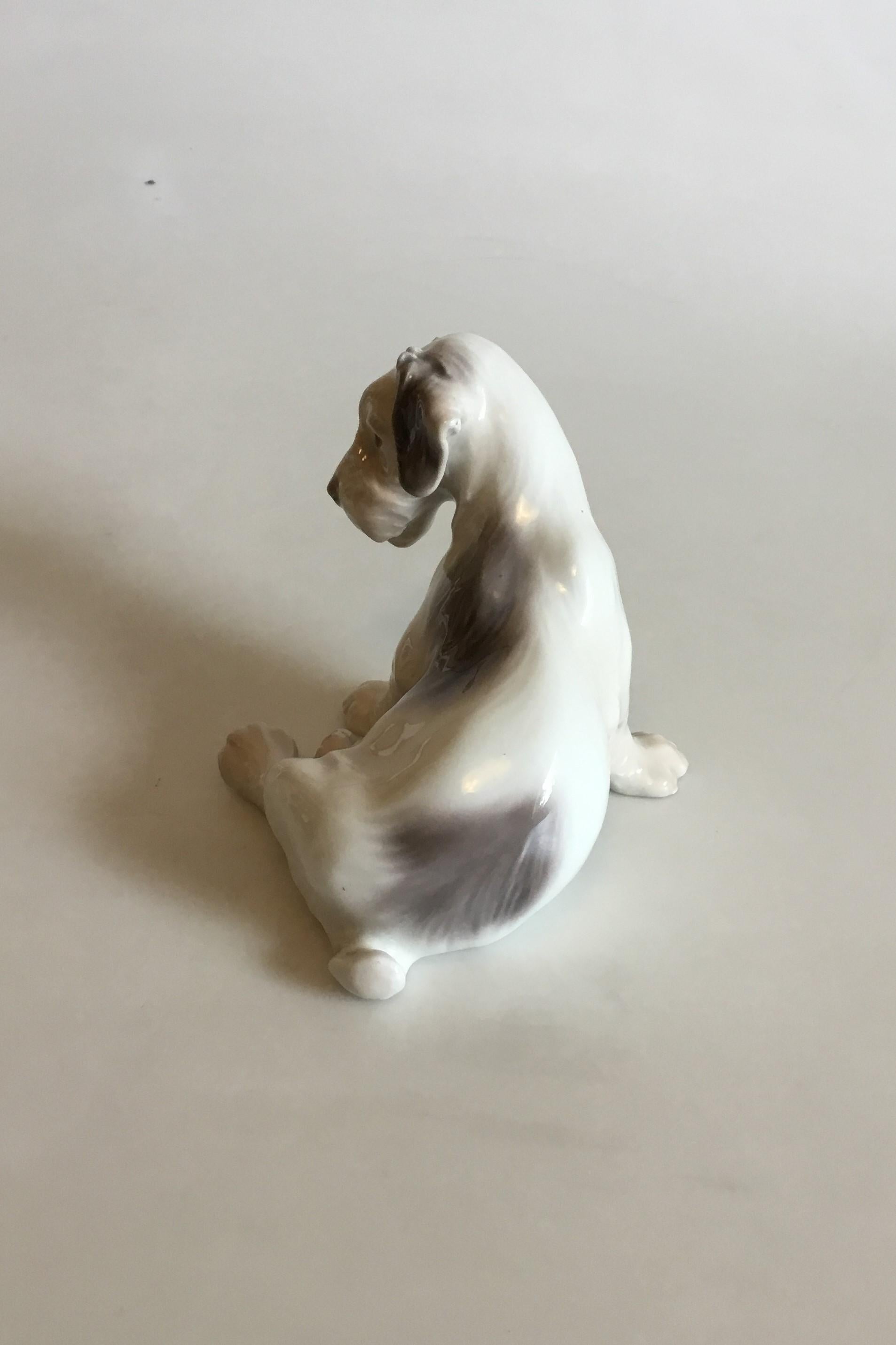Bing & Grondahl Figurine of Sealyham Terrier No 2027. Measures 12 cm / 4 23/32 in.