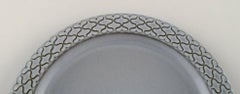 Bing & Grondahl Number 325 Set of 14 Dinner Plates B & G Grey Cordial