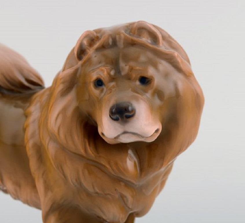 Bing & Grondahl porcelain figure. Chow chow. Model number 2090, 1920s.
Measures: 19 x 15.5 cm.
In excellent condition.
Stamped.
1st factory quality.