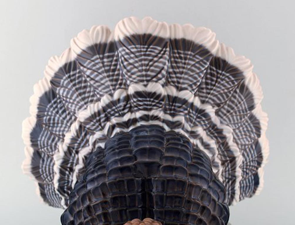 Scandinavian Modern Bing & Grondahl, Porcelain Figure in the Form of a Turkey No. 2425