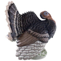 Bing & Grondahl, Porcelain Figure in the Form of a Turkey No. 2425