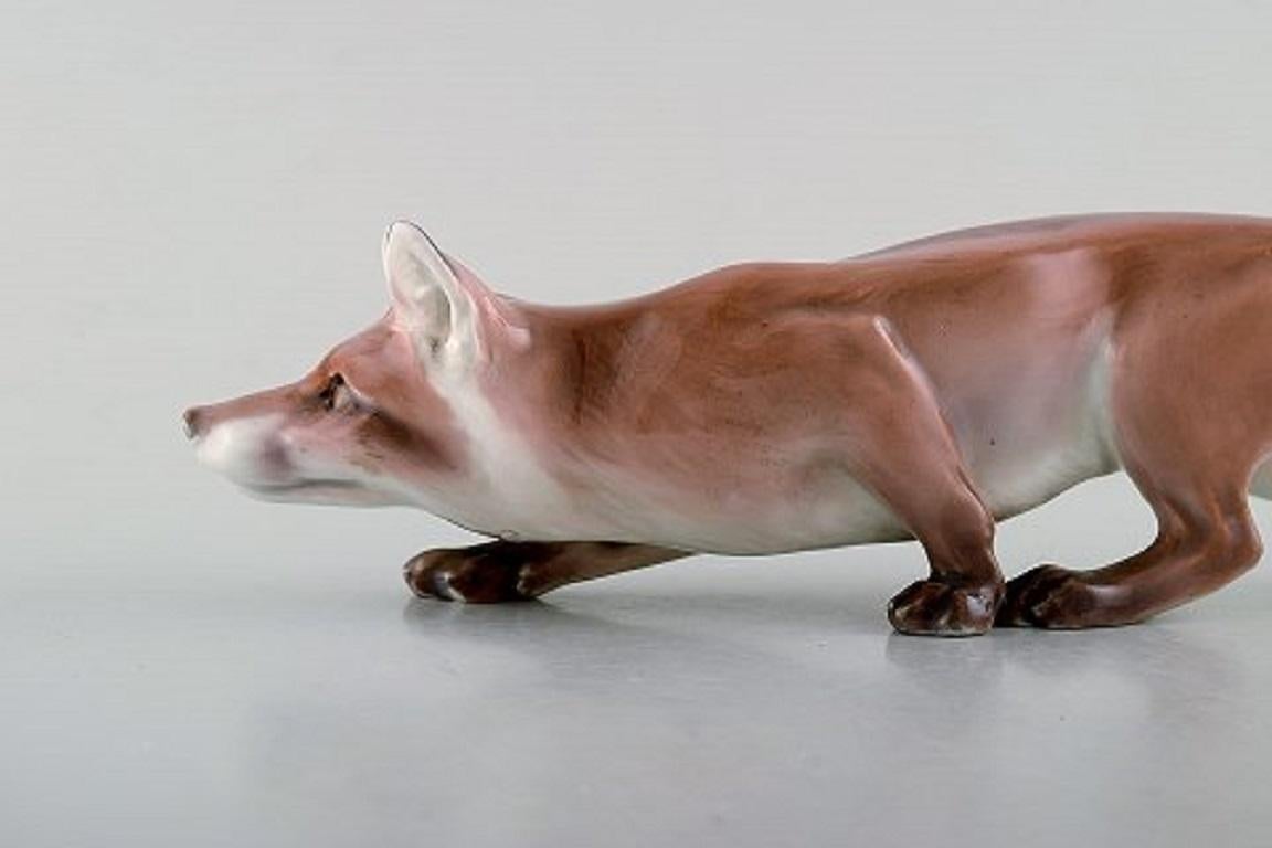 Bing & Grondahl porcelain figurine. Fox, 1920s-1930s. Model number: 1719.
Measures: 31 x 7 cm.
In very good condition.
Stamped.
1st factory quality.









