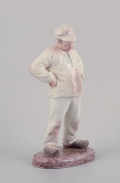 Bing & Grondahl, porcelain figurine of a bricklayer. Model number 1786.