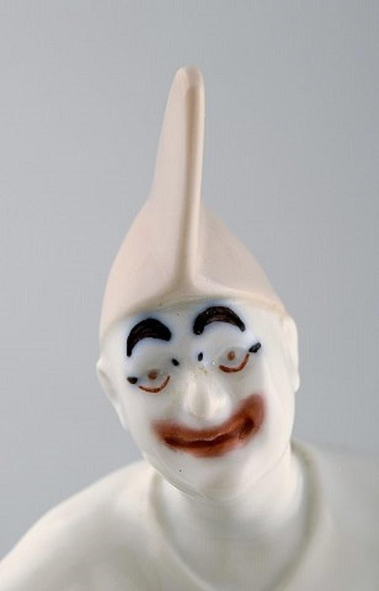 20th Century Bing & Grondahl Porcelain Figurine, Pierrot, Model Number 2353 For Sale