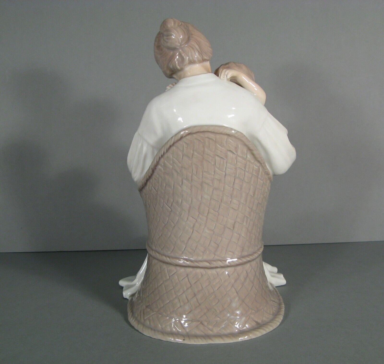 20th Century Bing & Grondahl Porcelain Group Figurine: Maternity Mother and Child - 1Y156